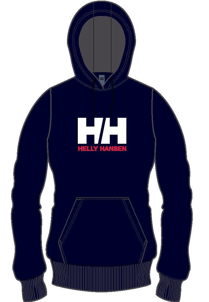 Helly Hansen Damen HH Logo Kapuzenpullover XS Marineblau, XS Marineblau