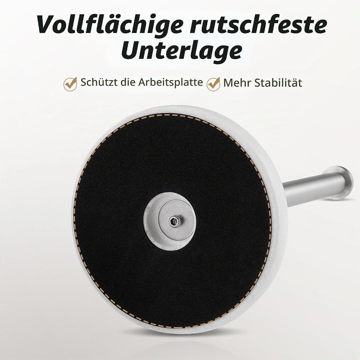 KES Küchenrollenhalter Marmor Stehend, Küchenrollenhalter Stehend Arbeitsplatte Küchenrolle Halter K