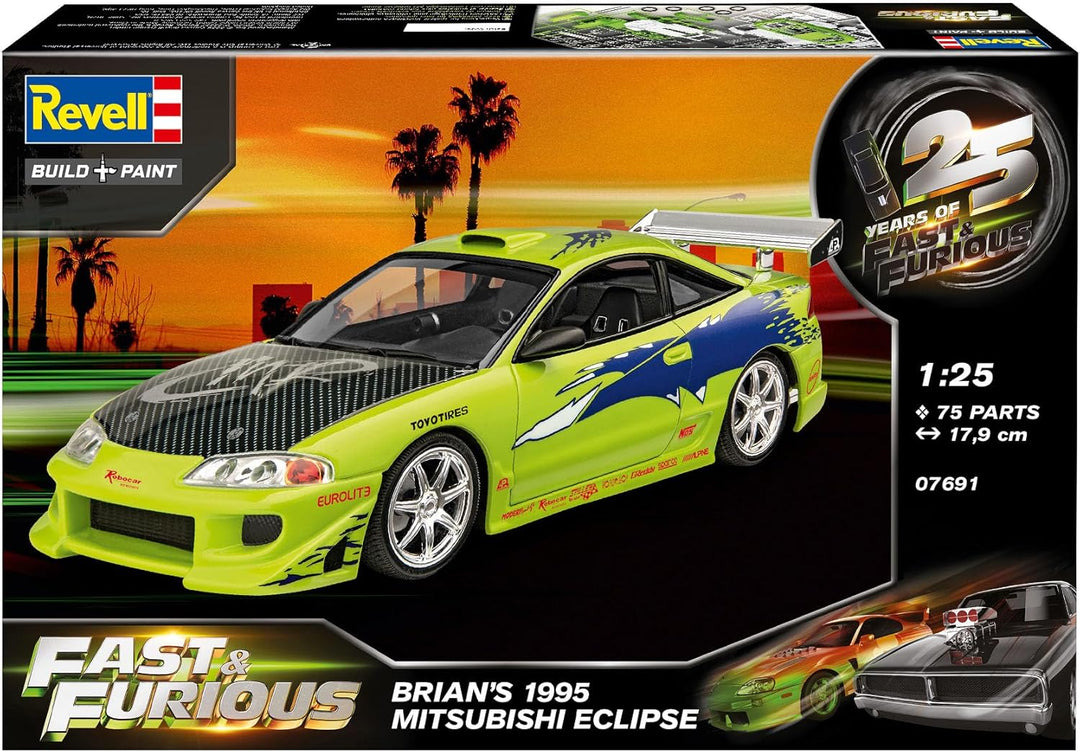 Revell 07691 Fast & Furious Brian's 1995 Mitsubishi Eclipse
