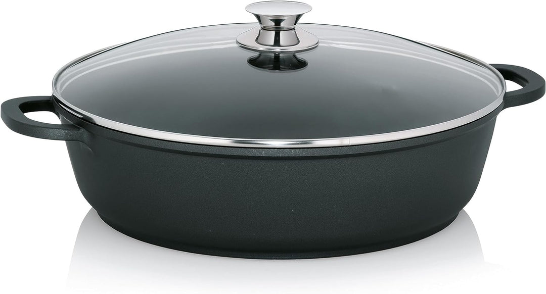 kela Servierpfanne Kerros Aluminium 10cmh 36cmØ 7l, 36 cm 7 Liter, 7 Liter