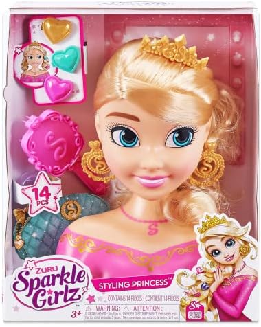 Sparkle Girlz Prinzessin Haarstyling Kopf