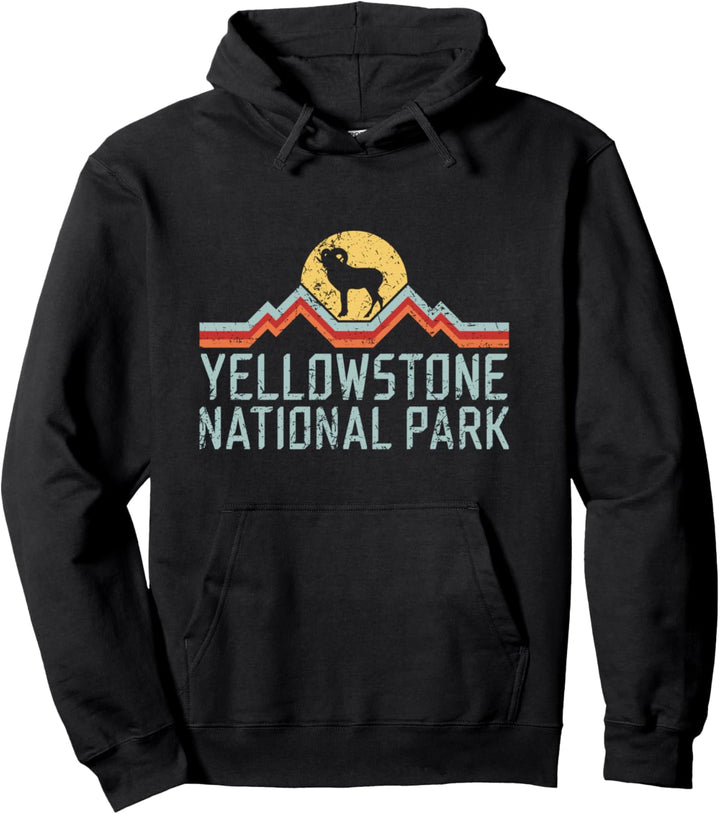 USA Amerika Nationalpark - Yellowstone National Park Pullover Hoodie