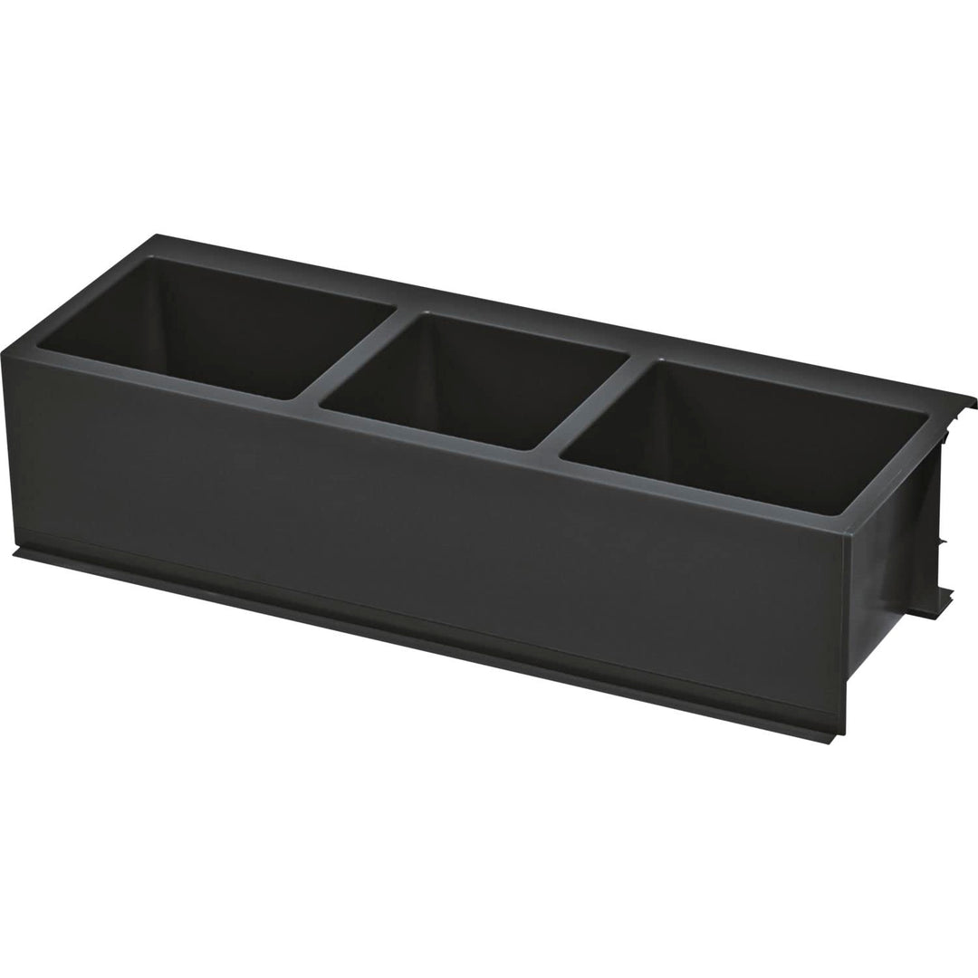 Ninka sideBOX Schubladen Ordnungssystem für Legrabox Höhe C mit 3-fächer für zusätzlichen Stauraum,