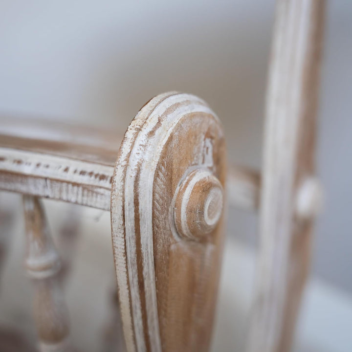 livasia Teakholz Tisch, Telefonschränkchen, Holzmöbel, Landhausstil