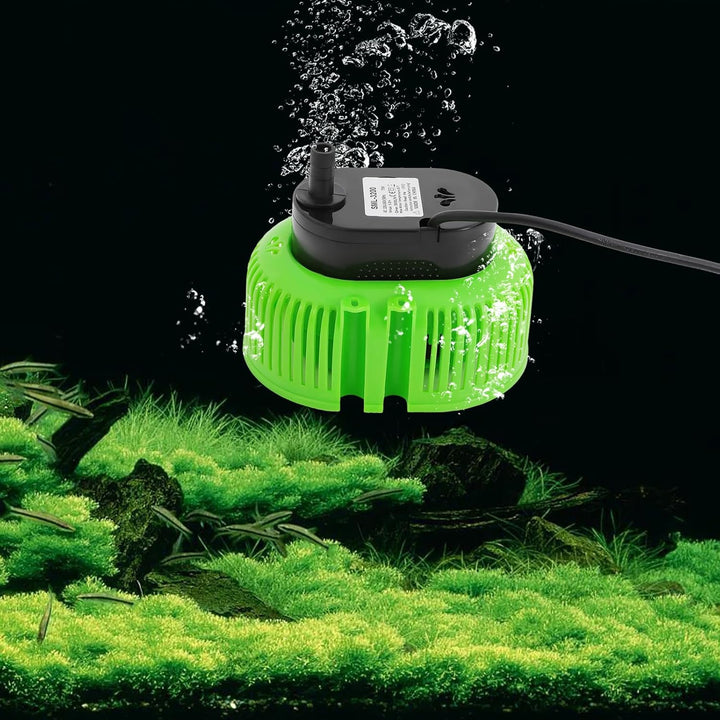Tauchpumpe Schmutzwasser, 75W Poolabdeckungspumpe (Grün) | max Förderhöhe 3.2m, max. Fördermenge 300