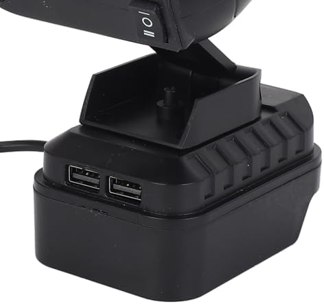 Cuifati Batteriebetriebene Heizung, Tragbare Raumheizung mit 2 Heizstufen und Zwei USB-Anschlüssen,