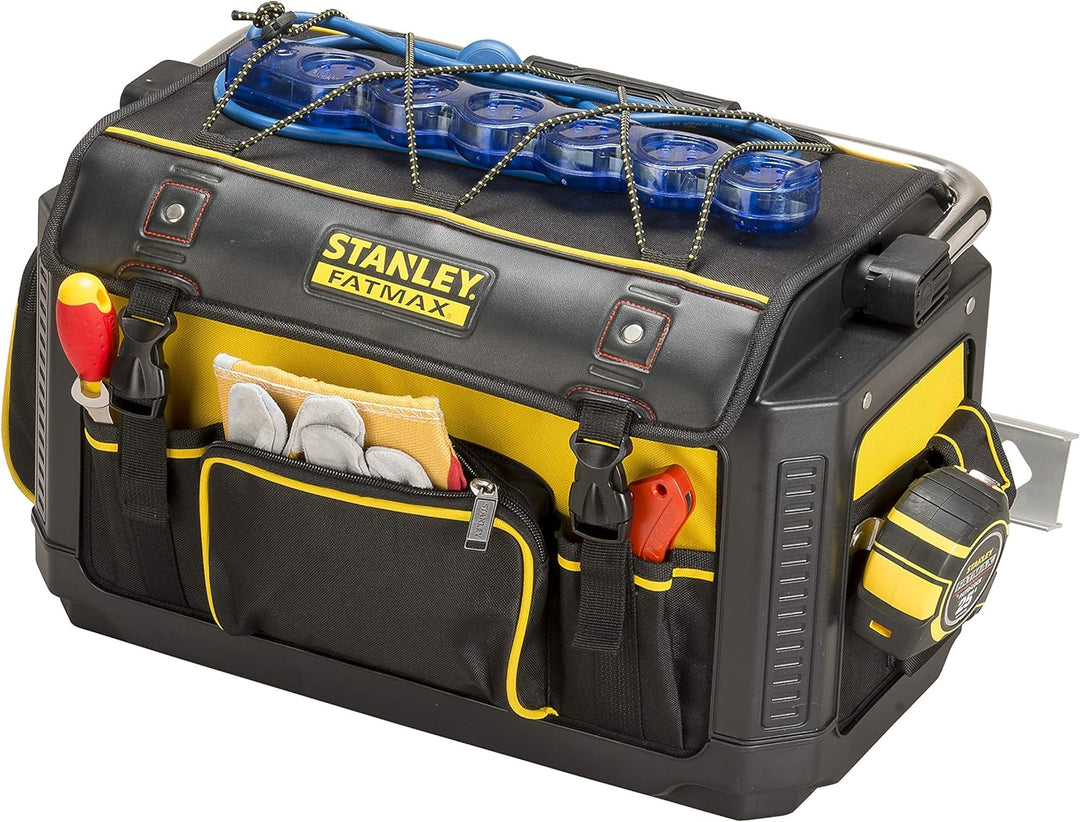 Stanley FatMax Werkzeugtrage (mit Schutzhaube, 49 x 31 x 28 cm, Tasche aus 600 Denier Nylon, wasserd