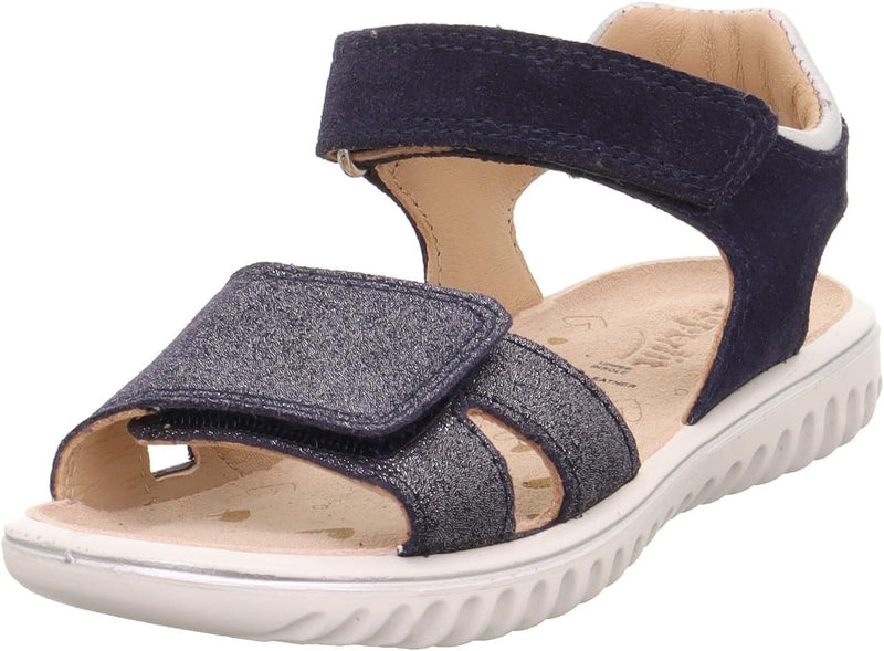Superfit Sparkle Sandale 25 EU Blau 8020, 25 EU Blau 8020