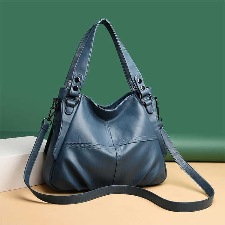 Sacmill Damen Handtasche Grosse Leder Damenhandtasche Umhängetaschen Designer Schultertasche Hobo Ta