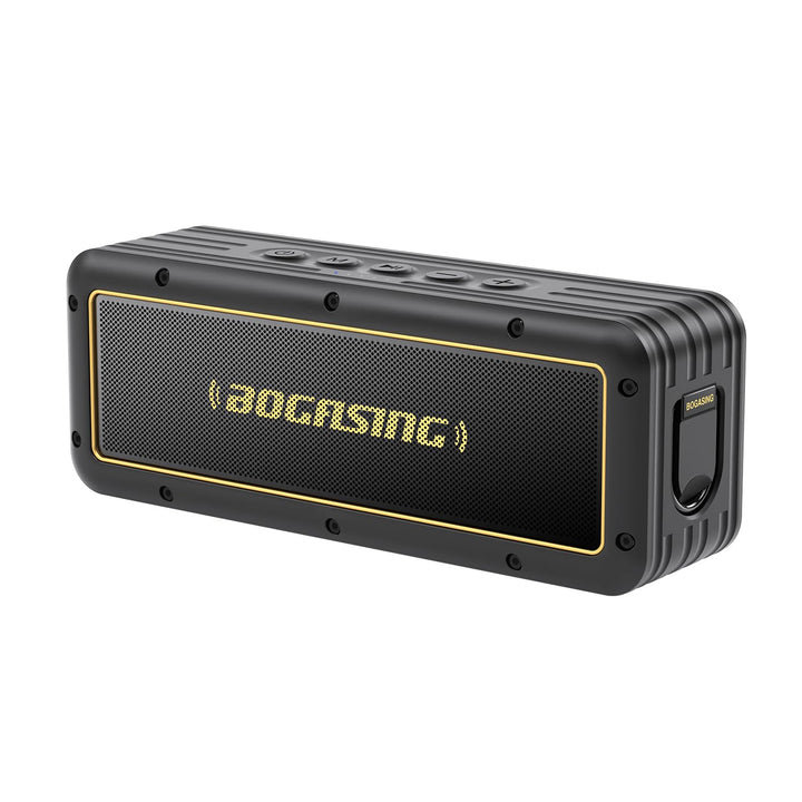 BOGASING G4 Bluetooth Lautsprecher, Bluetooth Box mit Tieferem Bass, 50W Kabelloser Tragbarer Boxen,