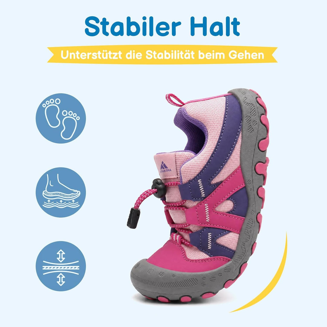 Mishansha Atmungsaktiv Laufschuhe für Jungen Mädchen Leicht Kinder Turnschuhe Low-Top Sneakers Beilä