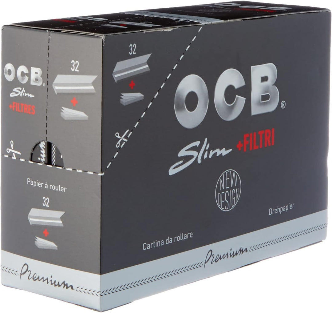 OCB 15448 Zigarettenpapier, Schwarz Single, Single