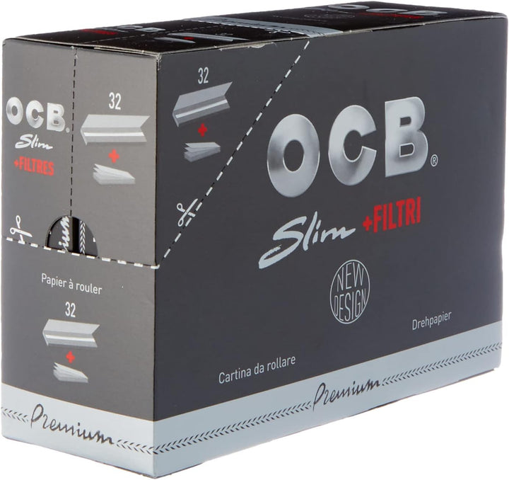 OCB 15448 Zigarettenpapier, Schwarz Single, Single