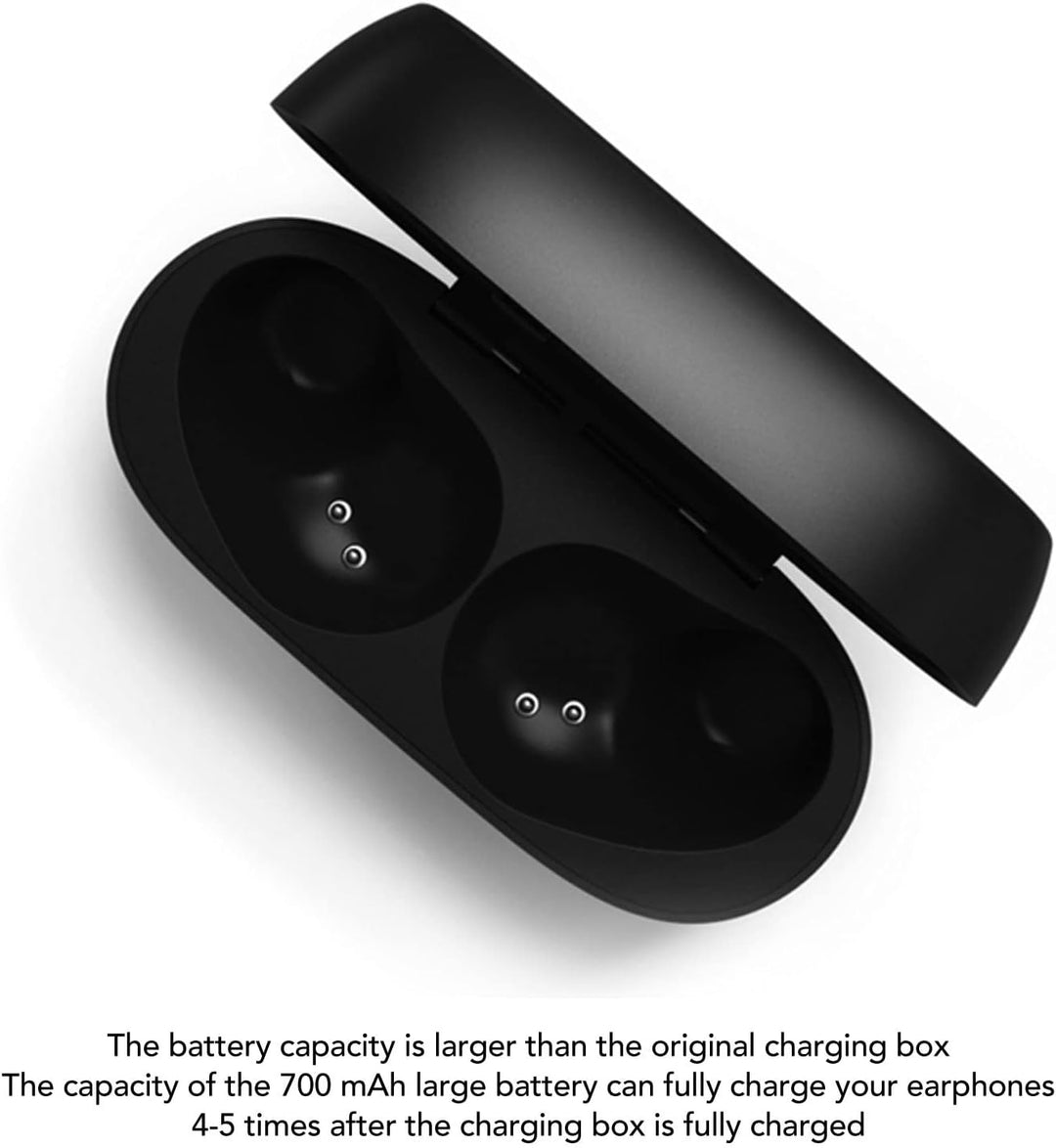 Ersatz Ladekoffer für Jabra Elite 75t Elite Active 75t, Kabelloser Ladekoffer 700 MAh Kabelloser Lad