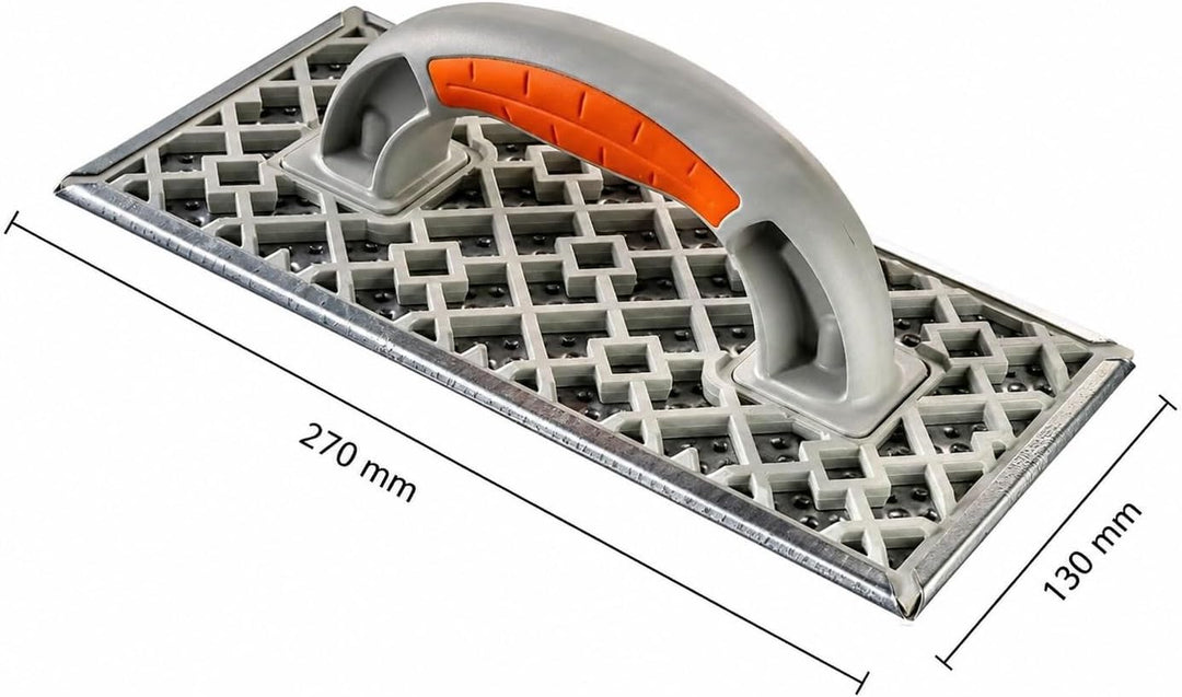 Polystyrol-Schleifraspel 270 mm, Verzinkte Stahlraspel für Styropor, EPS &amp; XPS Dämmplatten, Dämmstof