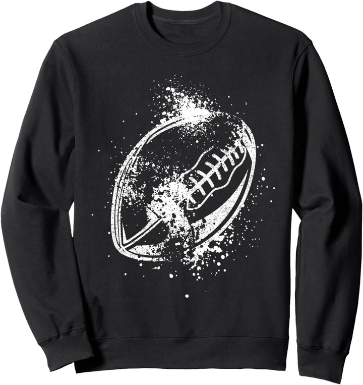 USA American Football | Vintage Rugby Ball Football Trikot Sweatshirt