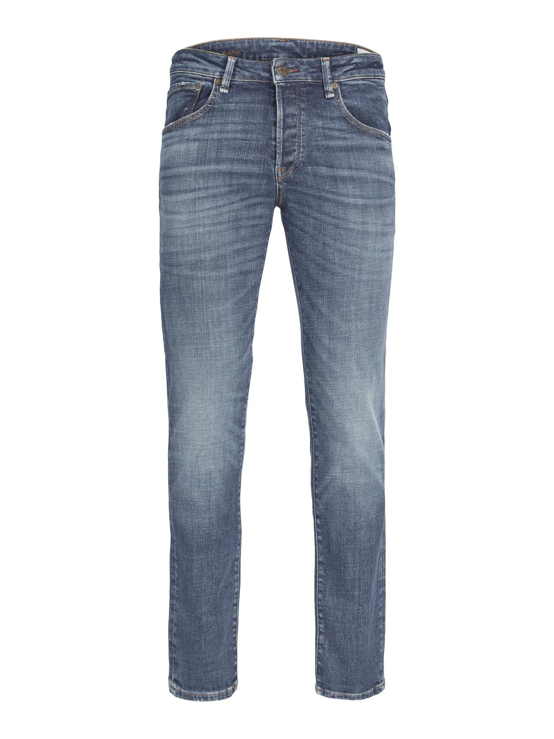 JACK & JONES Male Slim Fit Jeans mit geradem Bein JJITIM JJDAVIS JJ 974 SN Slim Fit Jeans mit gerade