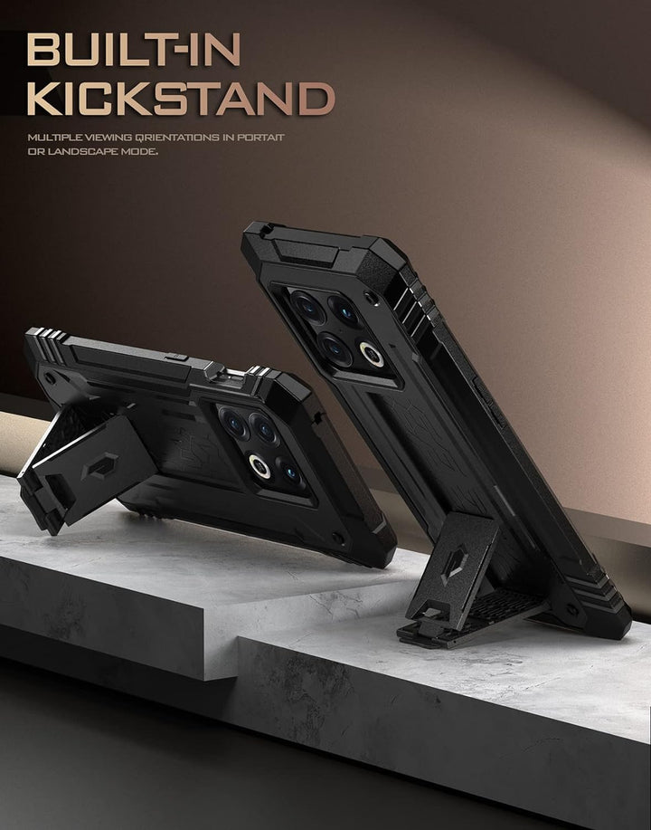 Poetic Revolution Hülle Kompatibel mit OnePlus 10 Pro 5G, integrierter Displayschutz Arbeitet mit Fi