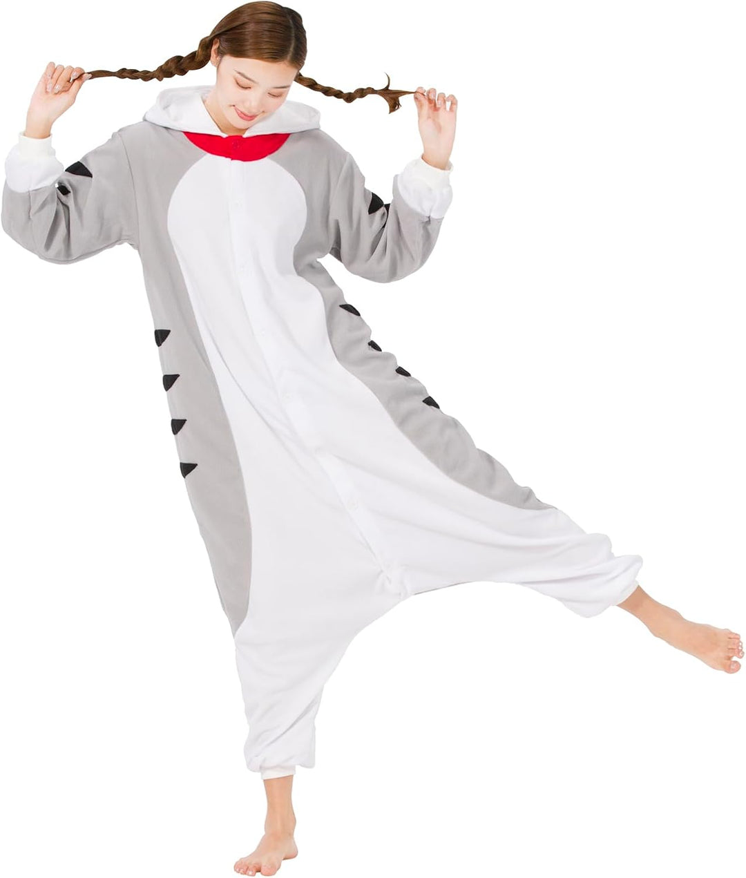 SimZoo Unisex Pyjamas Onesies Tiere Kostüm Cosplay Erwachsene Karneval Nachtwäsche Halloween Schlafa