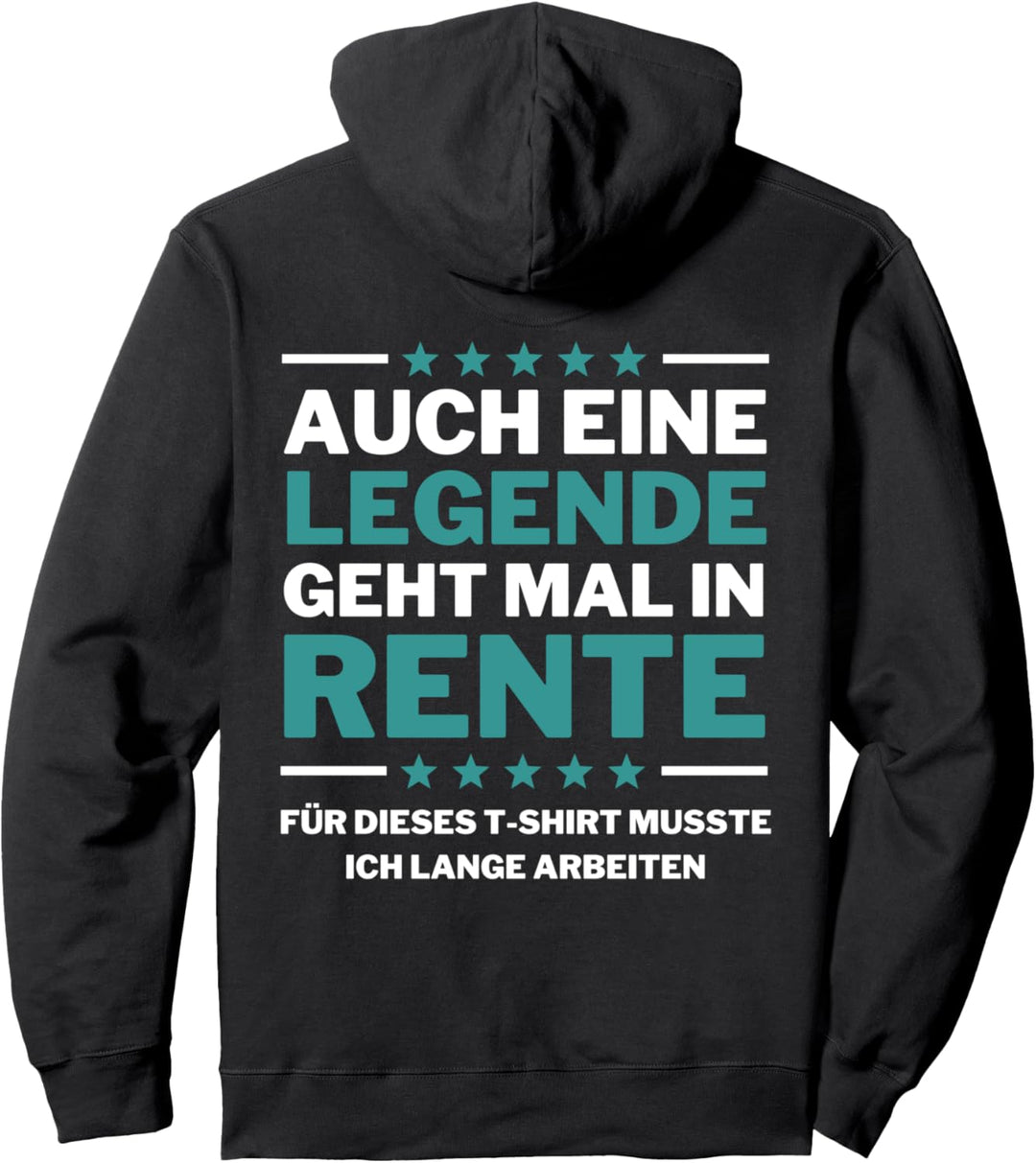 Legende Rentner 2022 Rente Ruhestand Pullover Hoodie