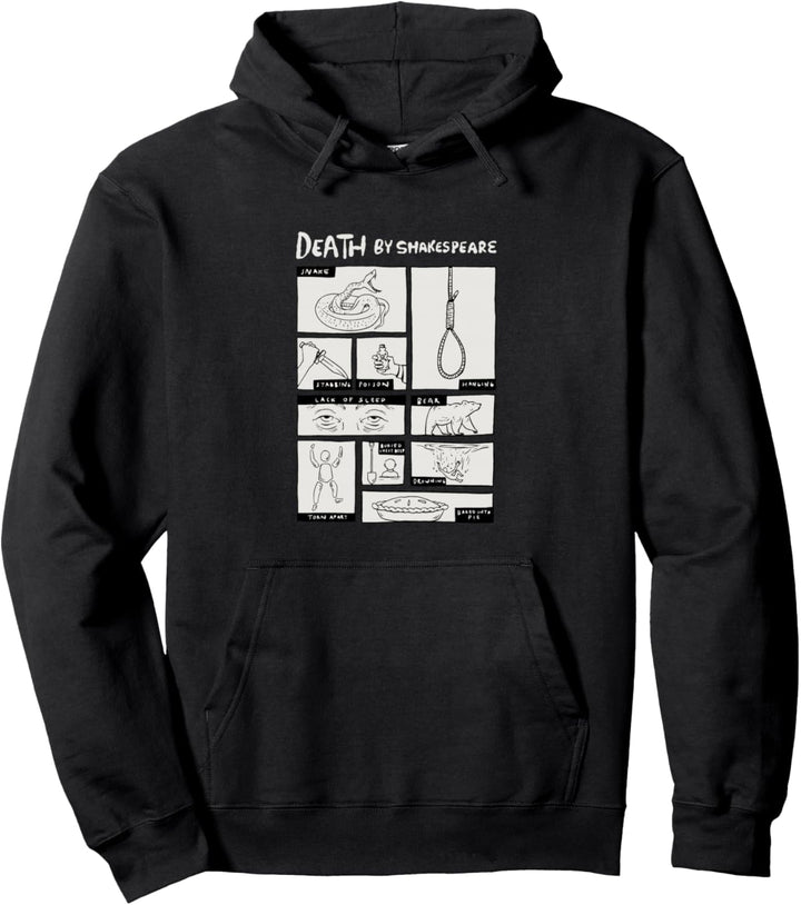 Tod von Shakespeare Design Pullover Hoodie