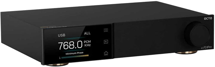 TOTAUDIO Topping D70 Pro Octo DAC stationär Bluetooth und Display, Bluetooth 5.1, LDAC, Aurora Inter