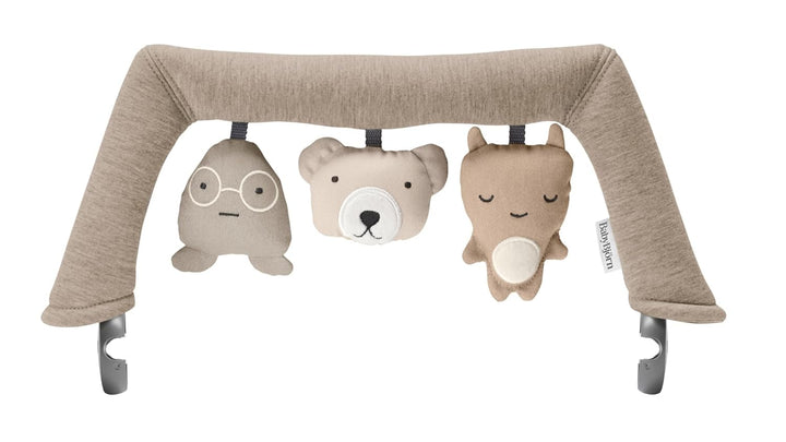 BabyBjörn Spielzeug für Hüpfer, Soft Friends, Neutrals Fliegende Freunde Neutral, Fliegende Freunde