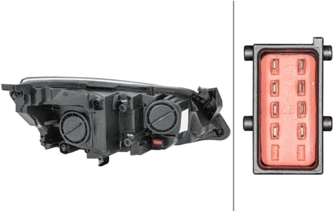 HELLA 1EG 010 011-351 FF/Halogen-Hauptscheinwerfer - links - für u.a. Opel Astra J (P10) Links (Fahr