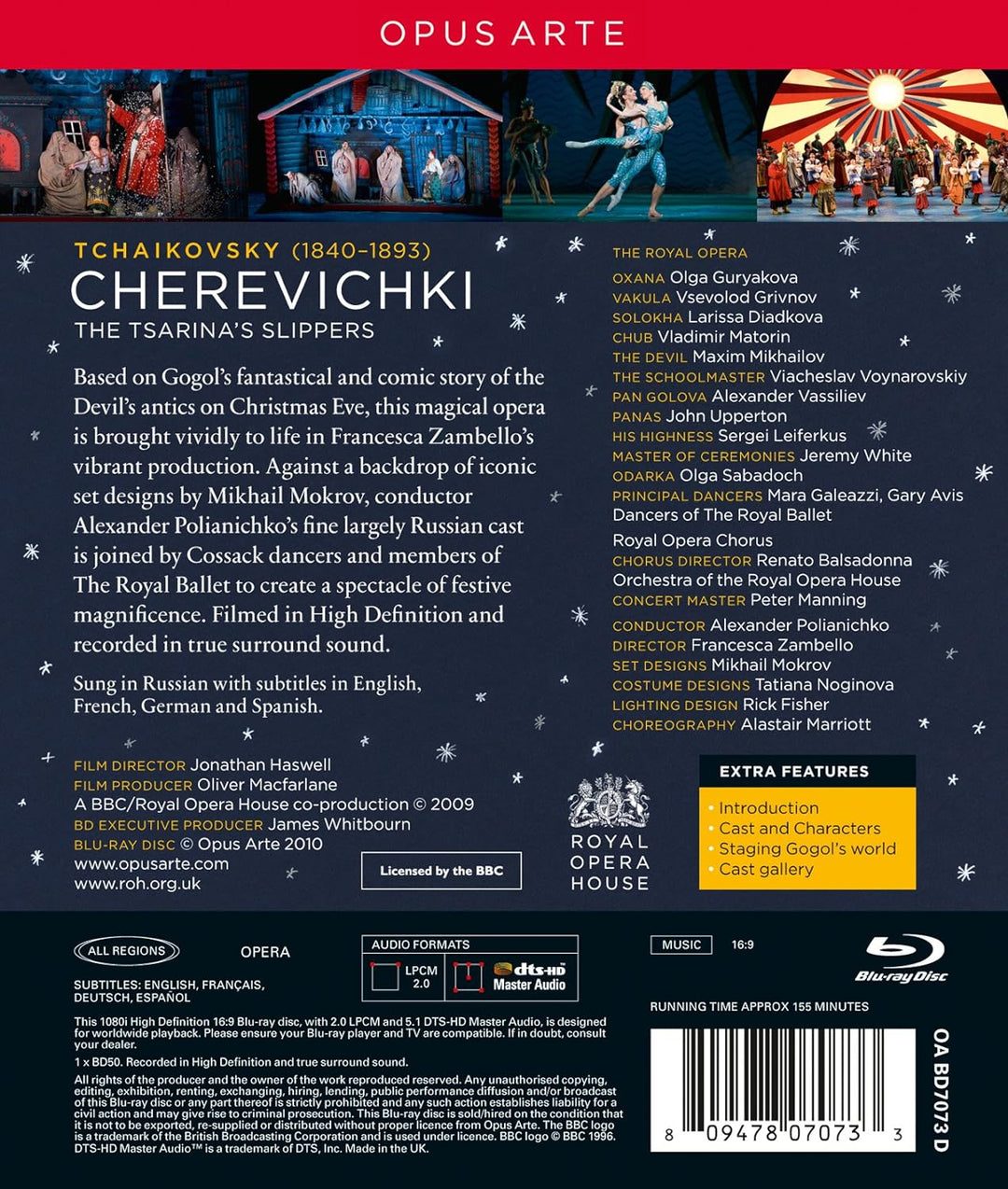 Tchaikowsky - Cherevichki, Blu-ray