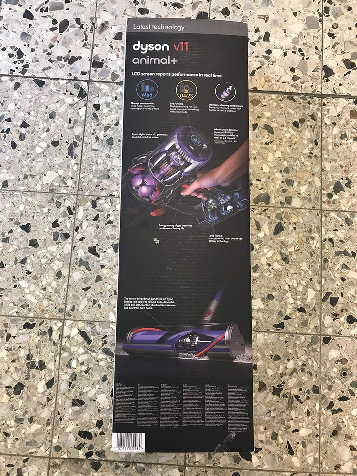 Dyson V11 Animal+ beutel- und kabelloser Handstaubsauger (inkl. Elektrobürste mit Direktantrieb, Fug