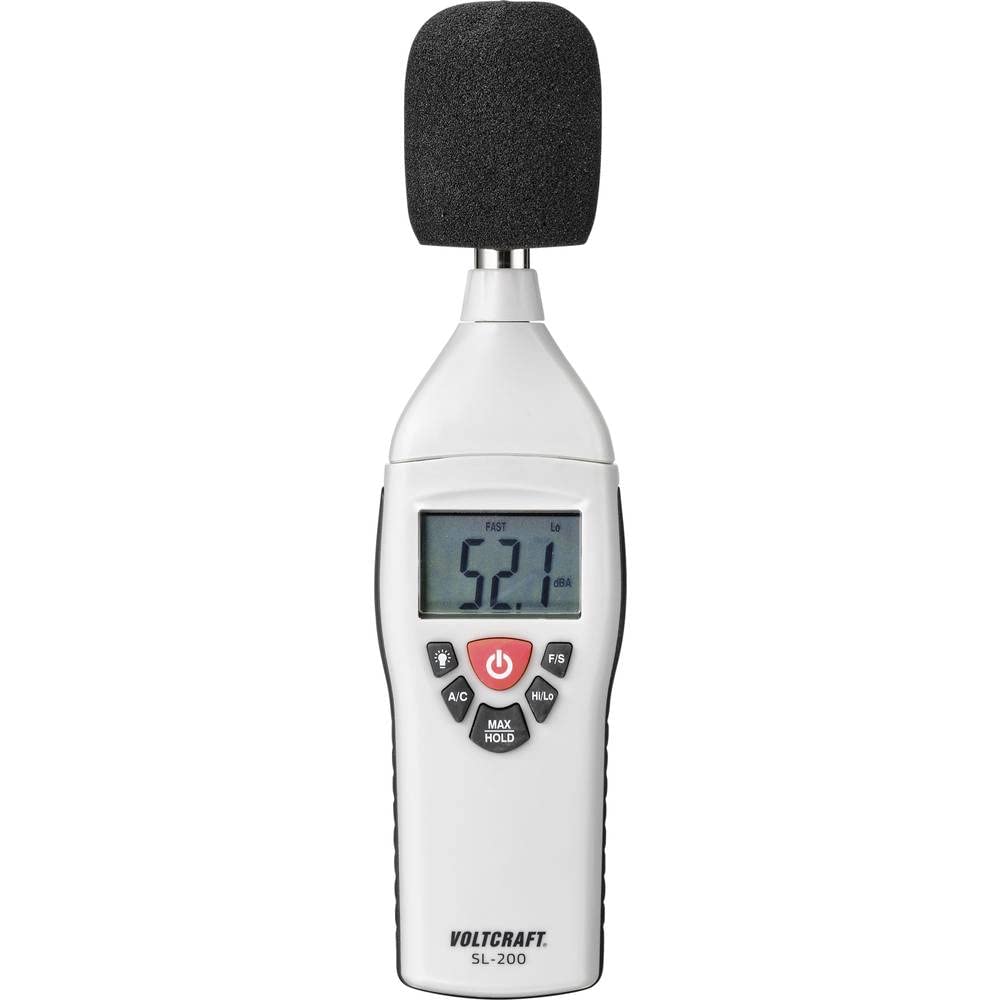 VOLTCRAFT Schallpegel-Messgerät SL-200 30-130 dB 31.5 Hz - 8 kHz