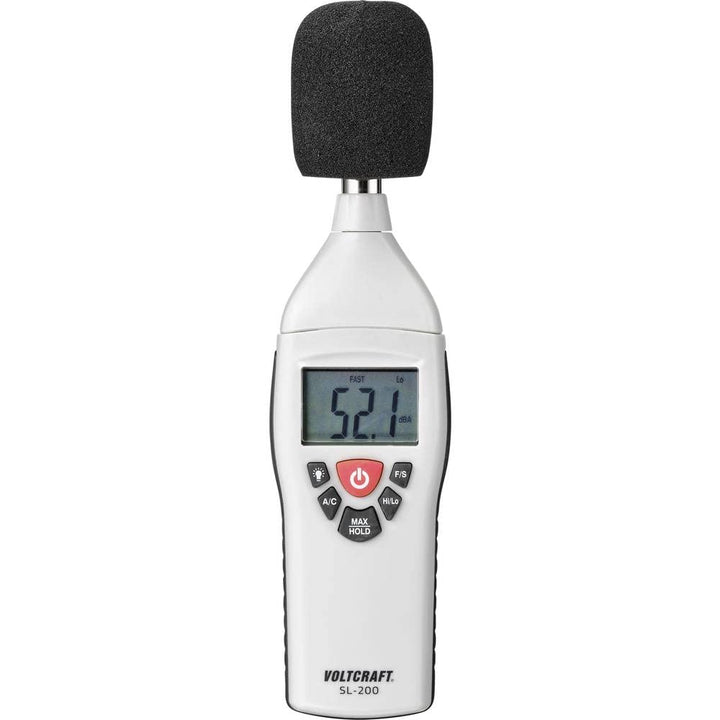 VOLTCRAFT Schallpegel-Messgerät SL-200 30-130 dB 31.5 Hz - 8 kHz
