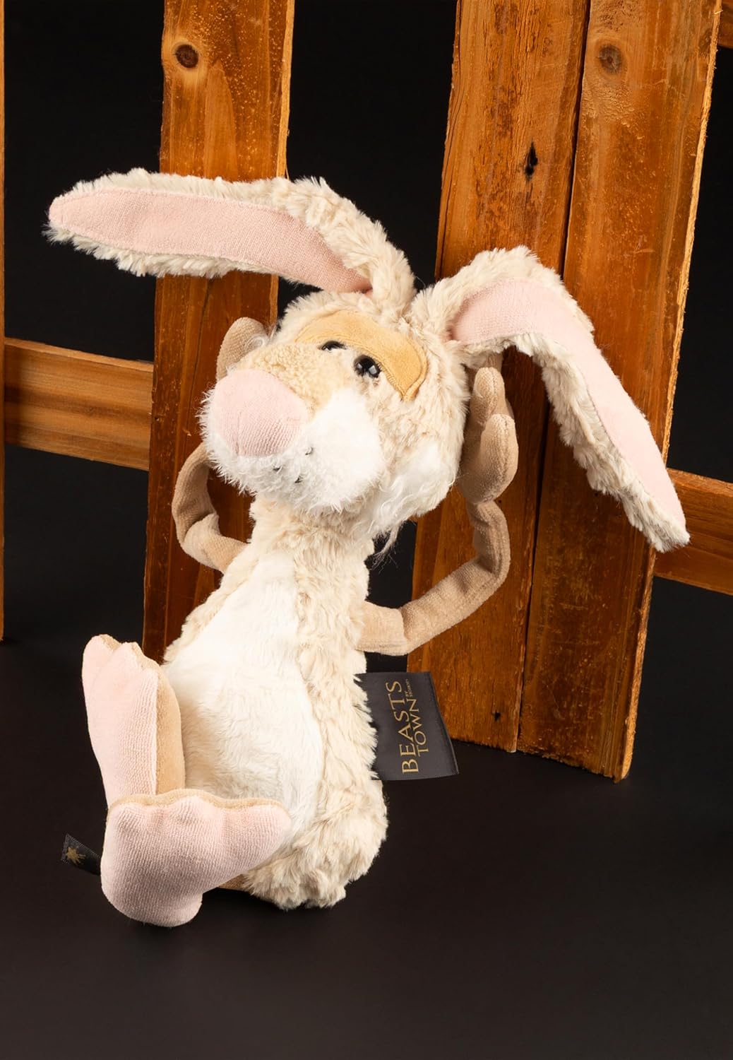 SIGIKID 39181 Lazy Bunny Beasts Town Kinder und Erwachsene Kuscheltier empfohlen ab 2 Jahren beige B