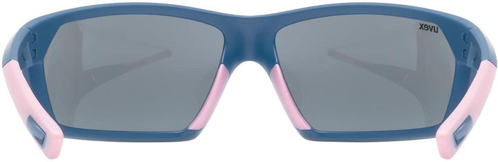 Uvex Unisex Uvex Sportstyle 225 Sportbrille (1er Pack) Einheitsgrösse Blue Matt Rose/Silver, Einheit