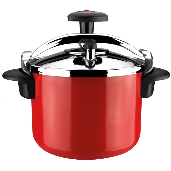 Magefesa 01OPCASTR06 01OPCASTR06 Schnellkochtopf Castell rot 6 l, Keramik