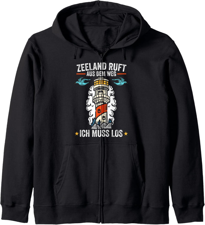 Holland Insel Zeeland Kapuzenjacke