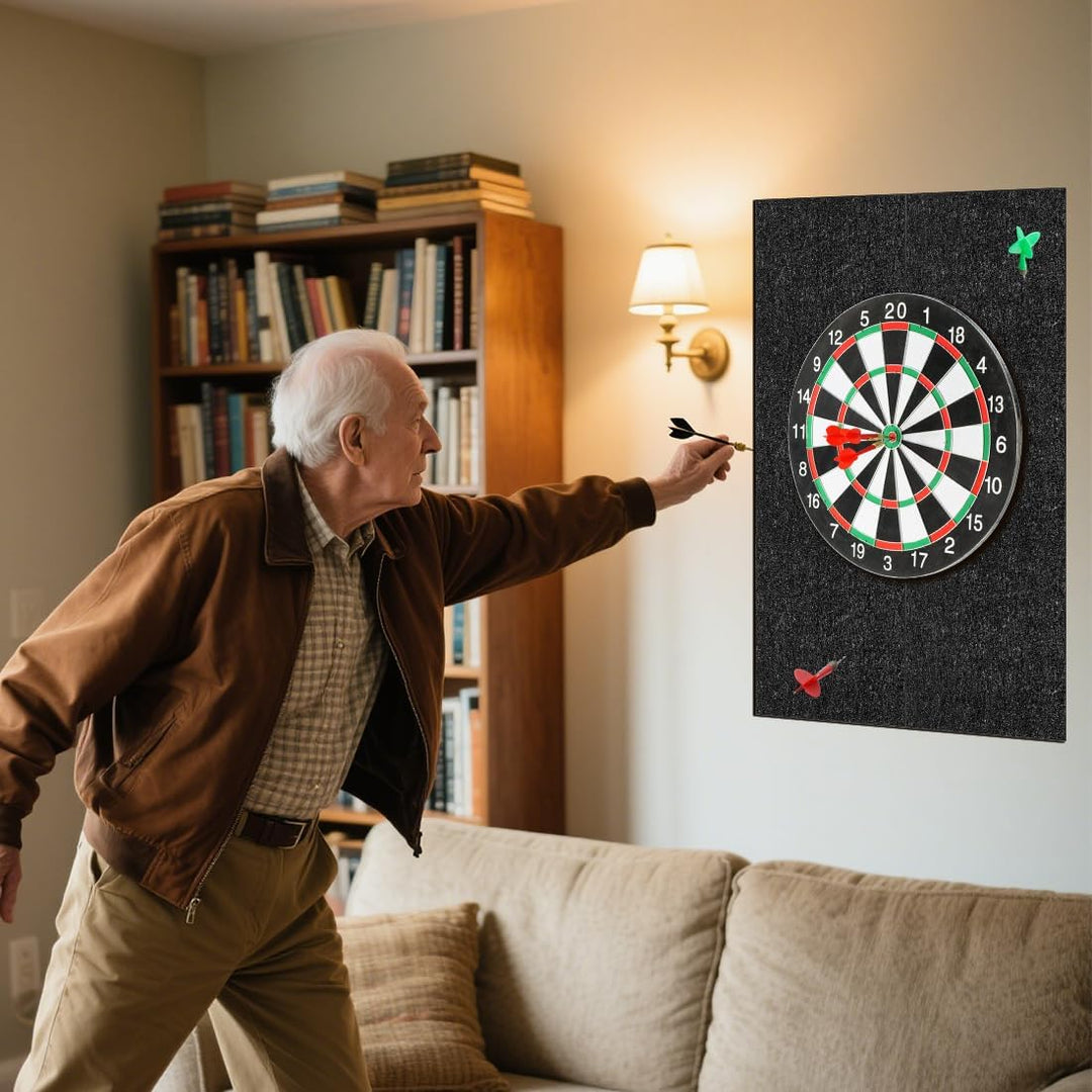 Dartboard Wandschutz, Wandumrandung für Dartboard, Dart Wandschutz, Filz Dartscheibe Wandschutz Selb
