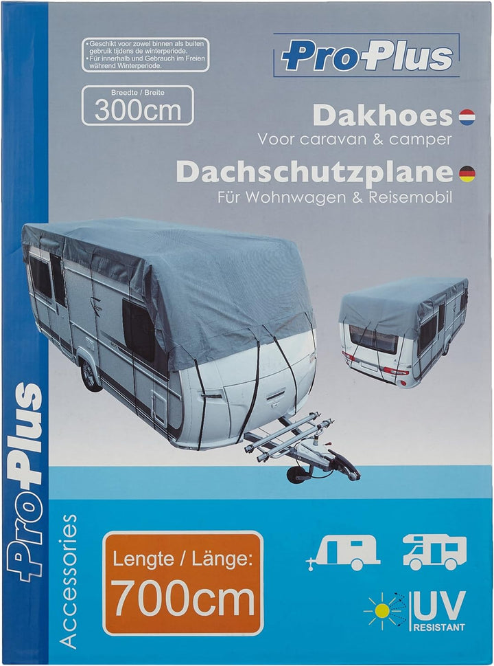 ProPlus 610276 Wohnwagen und Reisemobil Dachschutzplane