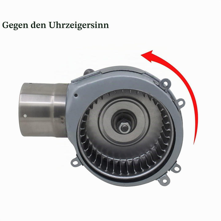 Radiallüfter 230v mit rückstauklappe gebläsemotor saugventilator zentrifugalventilator zentrifugallü