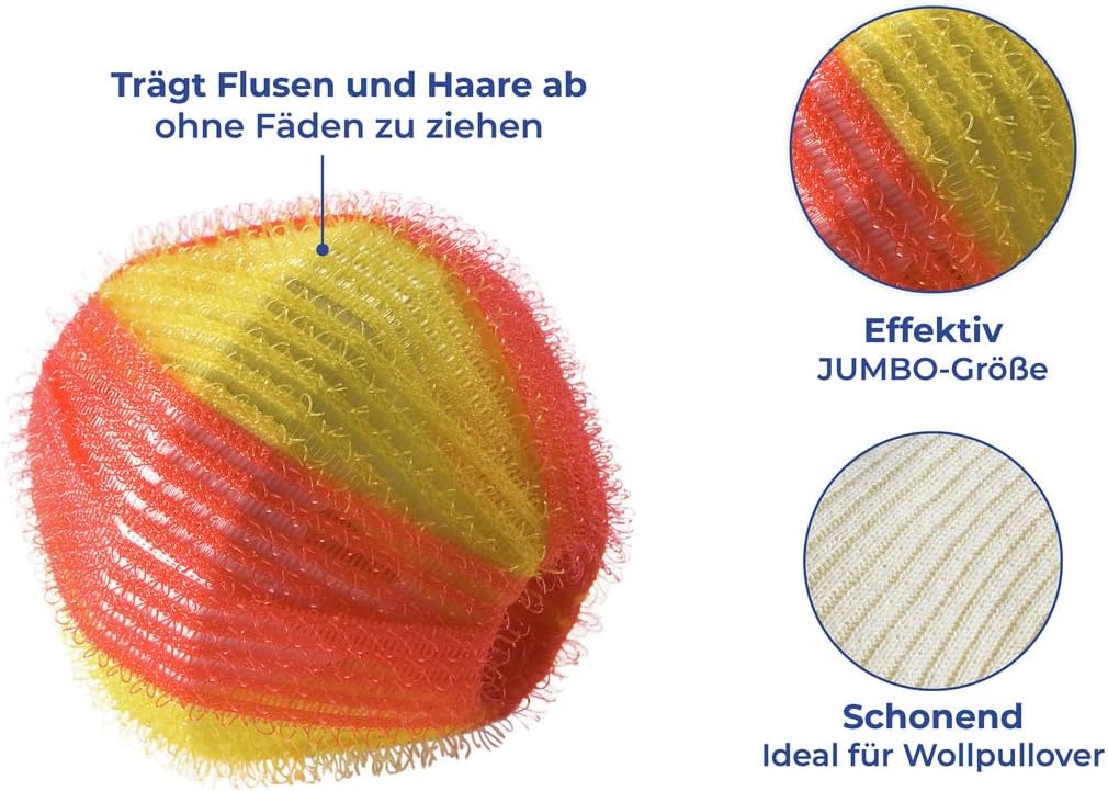 WENKO Waschbälle Flusenschreck Jumbo 6er Set