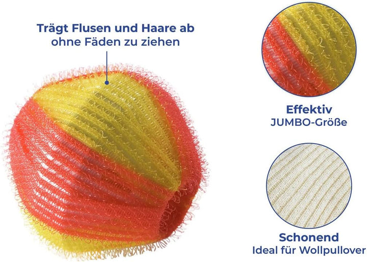 WENKO Waschbälle Flusenschreck Jumbo 6er Set