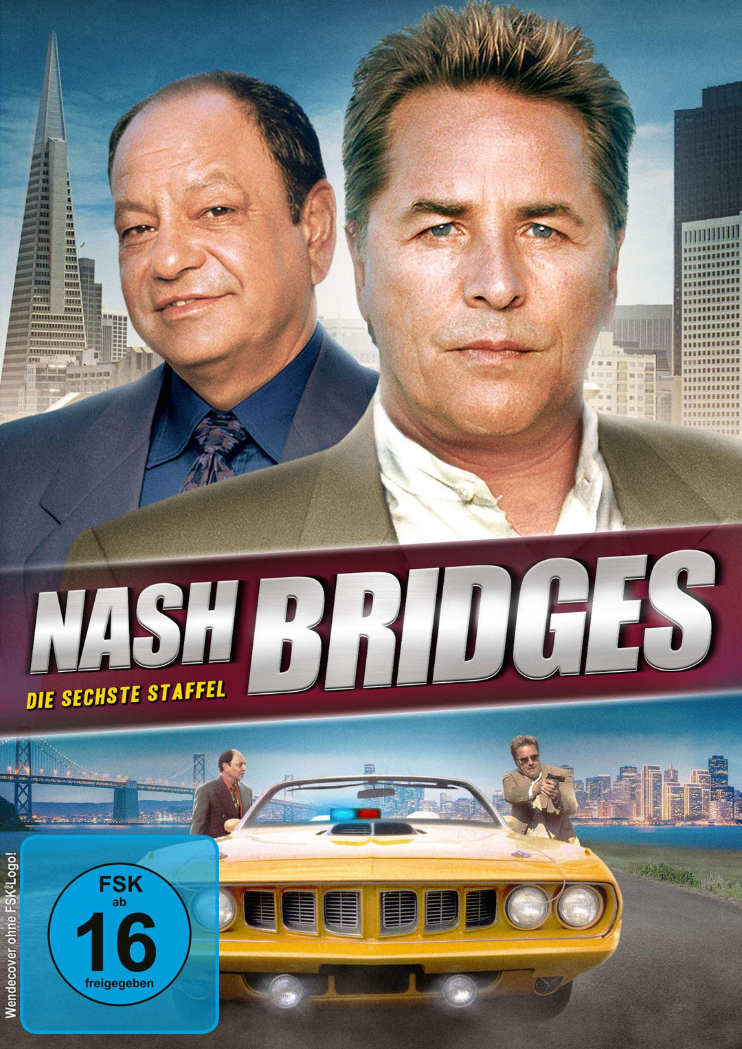 Nash Bridges - Staffel 6 - Episode 101-122 [6 DVDs], DVD