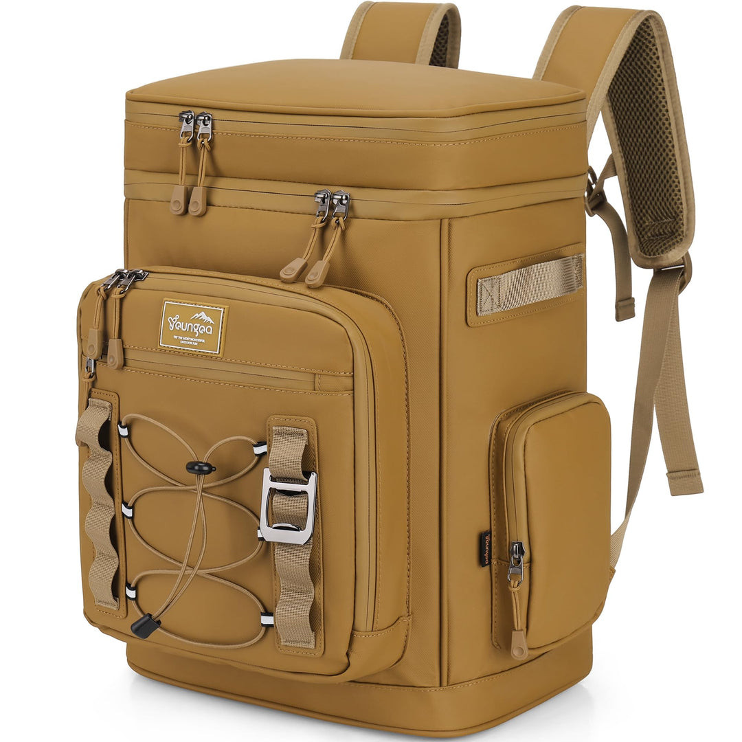 Kühlrucksack, 30L Grosse Thermo Kühltasche Rucksack, Wasserdicht Picknickrucksack Gross für Strand,