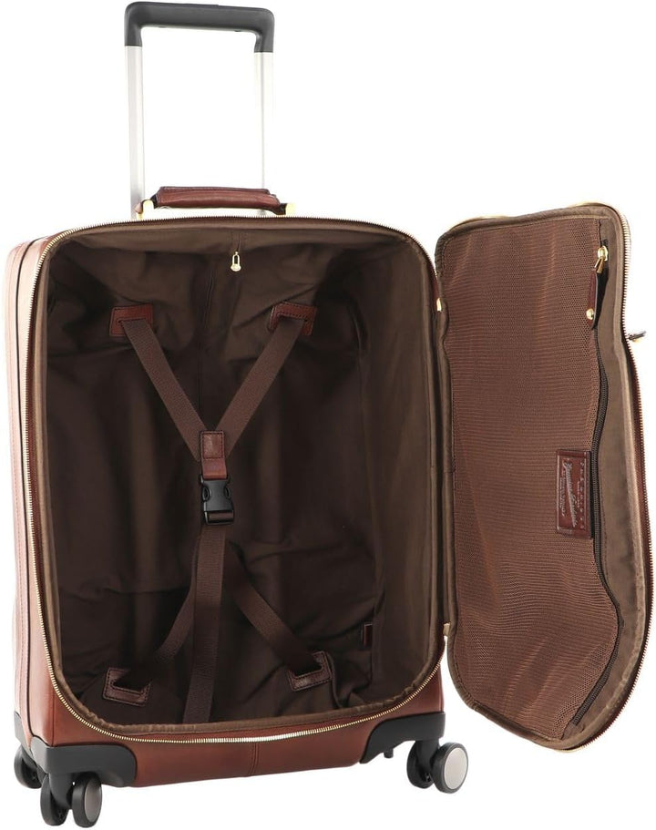 The Bridge Viaggio 4-Rollen Kabinentrolley Leder 53 cm