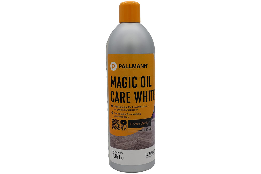 Pallmann Magic Oil Care White 0,75 Liter für weiss geölte Parkett und Holzfussböden