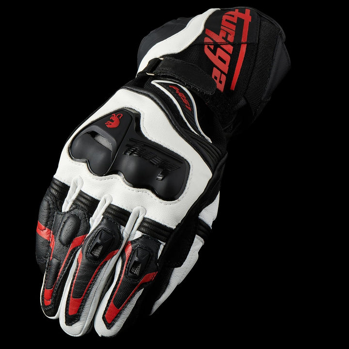 Furygan Men's F-rs1 MOTORRADHANDSCHUHE 3XL EU noir/rouge/blanc, 3XL EU noir/rouge/blanc