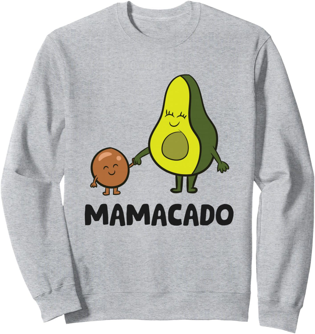 Schwangere Avocado Schwangerschaft Lustige Avocado Mamacado Sweatshirt