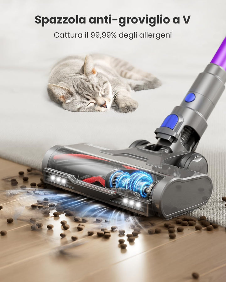 Avalsor 50KPA/600W/70mins Staubsauger Kabellos