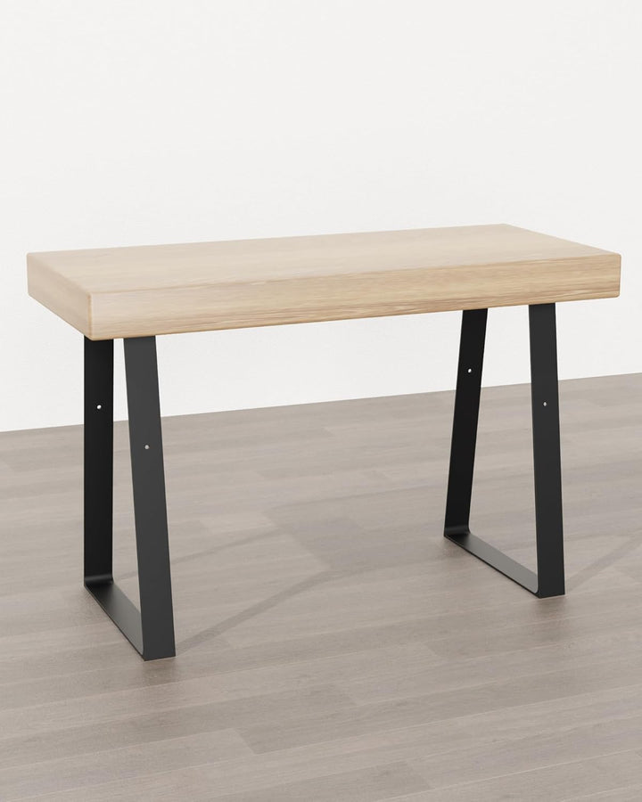 Signstek Tischbeine, 2*Möbelfüsse aus Metall, Couchtisch Beine, Bank füsse, Tisch füsse 40cm Höhe, M