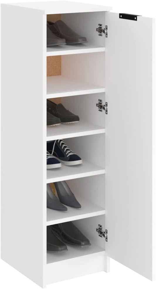 Möbel Schuhschrank Schuhregal Schuhkommode Schuhaufbewahrung Schuhständer 30x35x100 cm für Flur, Die